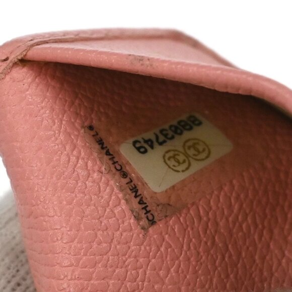 Chanel Pink Calfskin Key Case Small Good 196133 - Picture 7 of 8